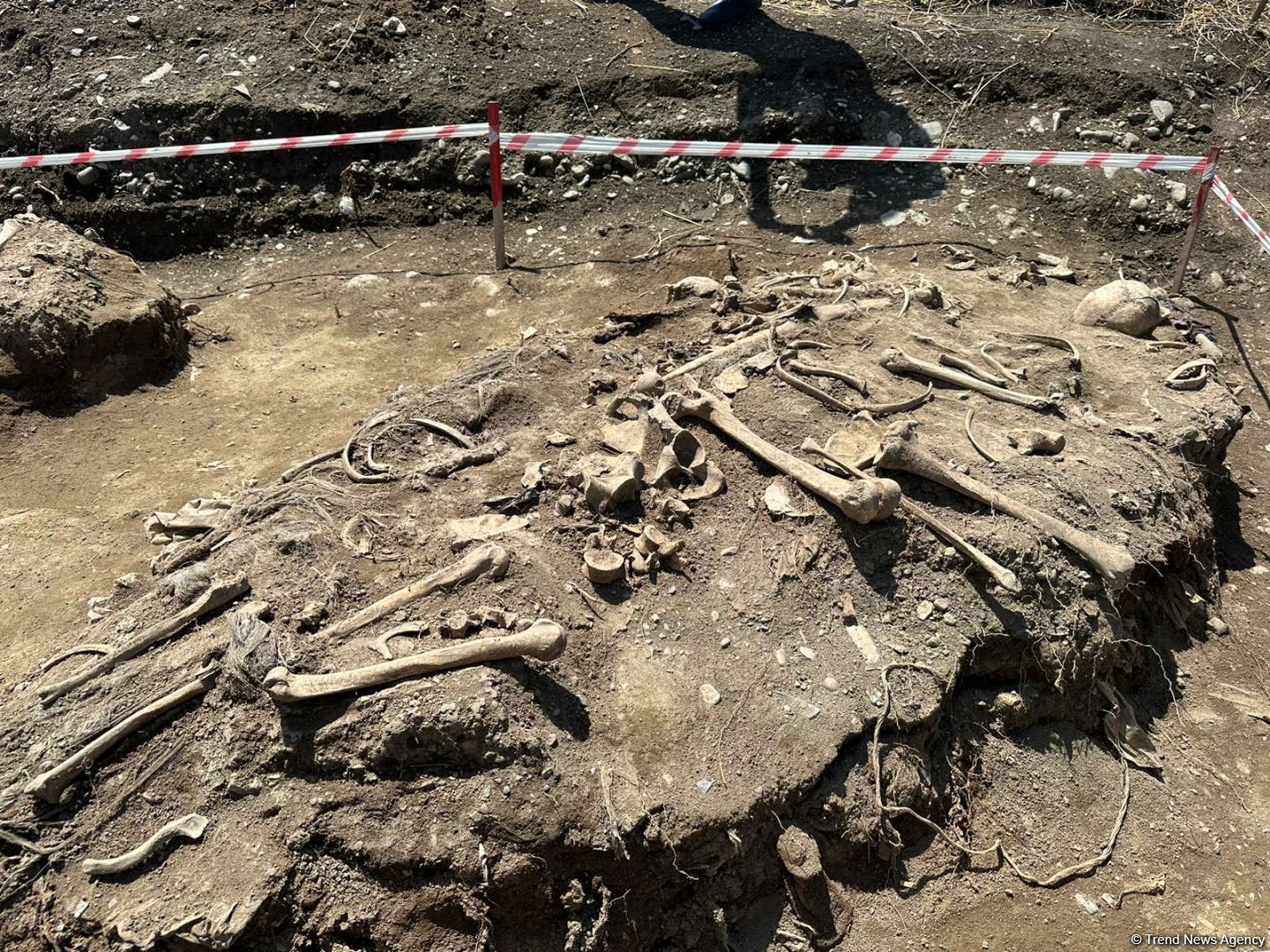 Azerbaijani anthropologist talks about mass grave discovered in Aghdam district (PHOTO)