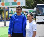 Azərbaycan komandası III Avropa Oyunlarında iştirak etmək üçün Krakova yola düşüb (FOTO/VİDEO)