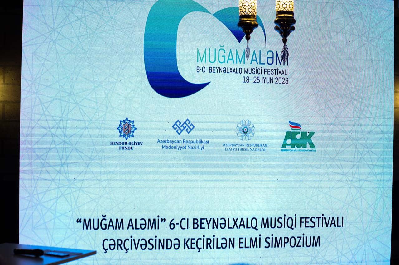 В Баку начал работу научный симпозиум в рамках VI Международного музыкального фестиваля «Мир мугама» (ФОТО)