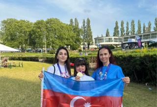 Одно "золото" и три "бронзы" – награды азербайджанской гимнастки на Всемирных играх Специальной Олимпиады (ФОТО)