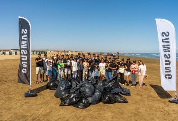 “Təmiz sahil” - Samsung Electronics daha bir ekoloji aksiya keçirib (FOTO)