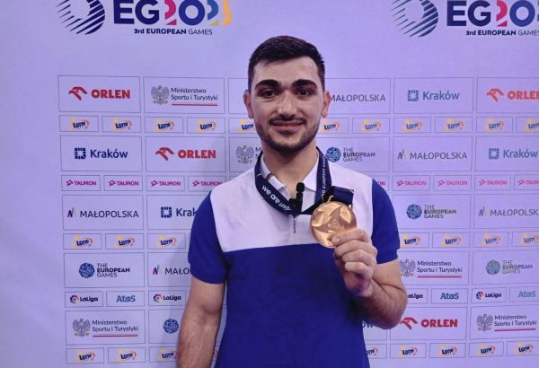 Azerbaijan wins first medal at 3rd European Games (PHOTO)