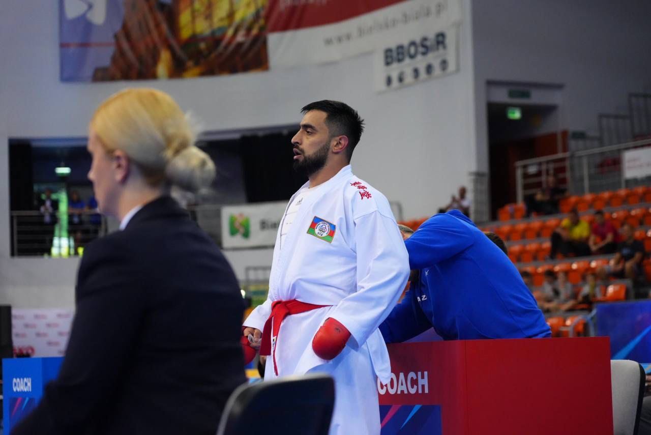 Азербайджанский каратист завоевал бронзовую медаль на III Европейских играх
