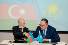 AzerTelecom and Kazakhtelecom signed agreement within Trans-Caspian Fiber Optic Project (PHOTO)