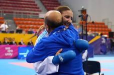 Азербайджанская каратистка завоевала золотую медаль на III Европейских играх (ФОТО)