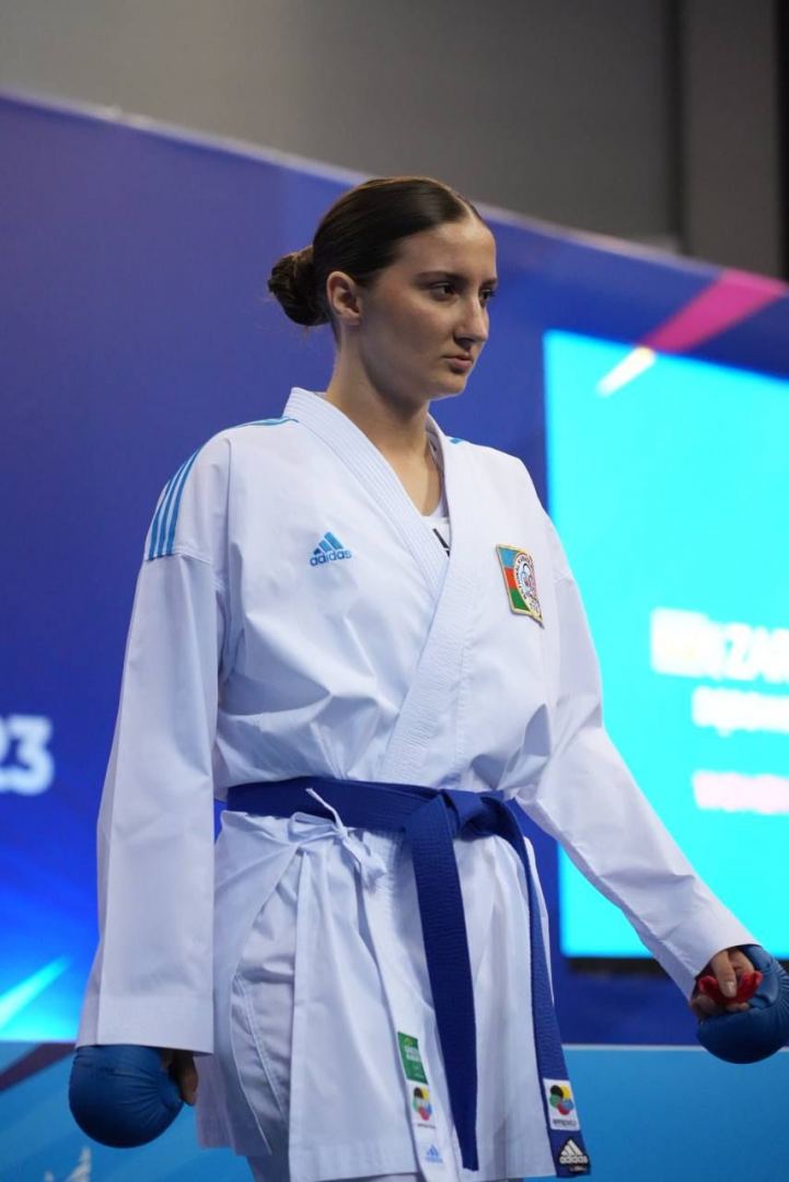 Azerbaijani karateka wins gold medal at III European Games (PHOTO)