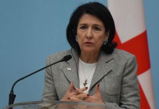 Президент Грузии начинает встречи с европейскими лидерами