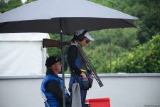 Azerbaijan women's shooting team performs in qualifying at III European Games (PHOTO)
