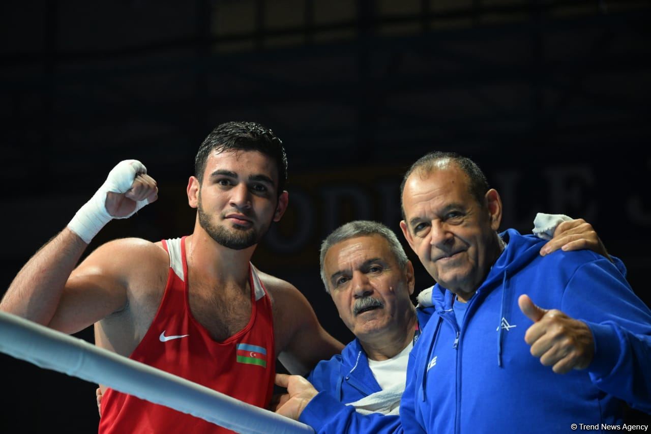 III Европейские игры: Азербайджанский боксер Мурад Аллахвердиев вышел в четвертьфинал (ФОТО)