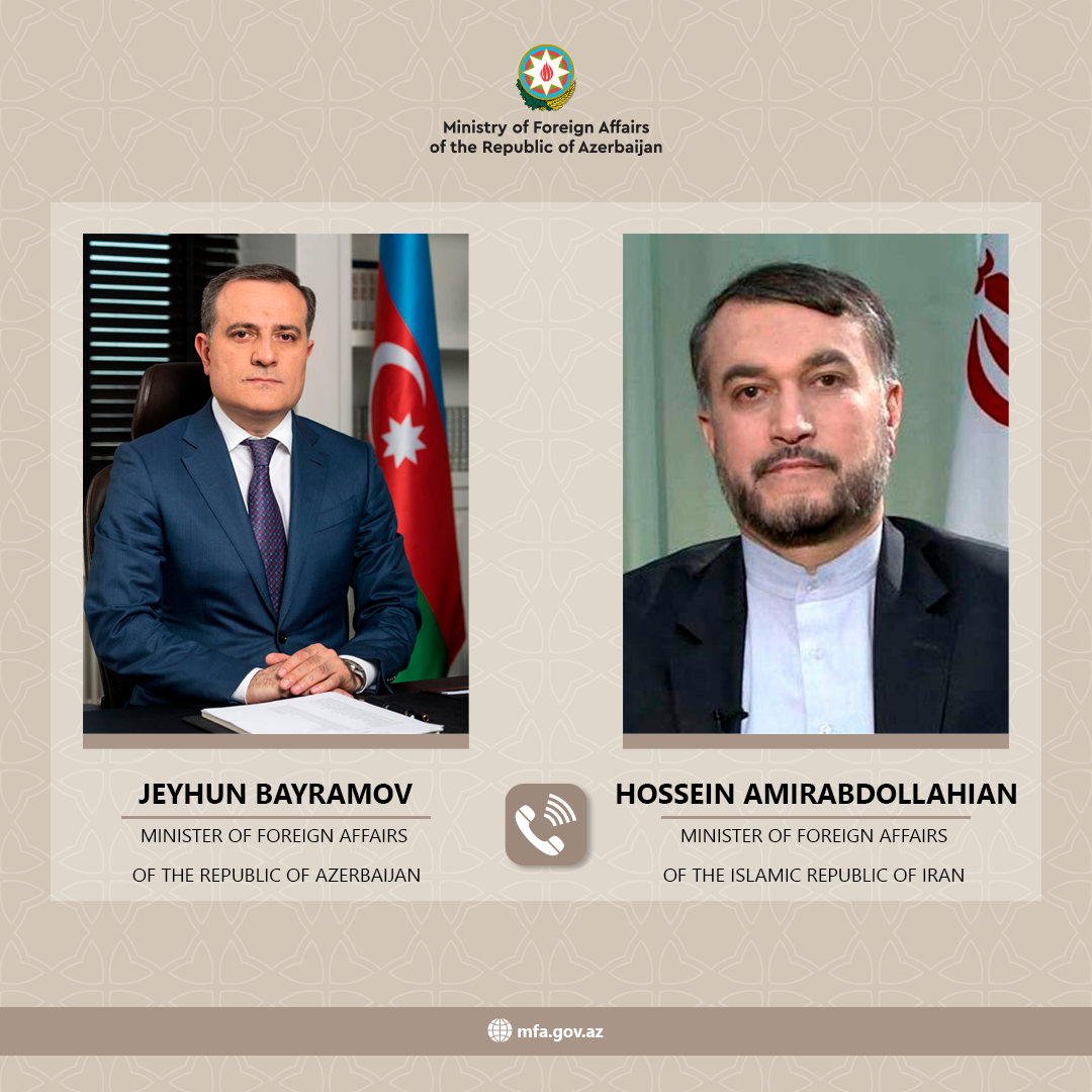 Azerbaijani and Iranian FMs discuss current relations between two countries