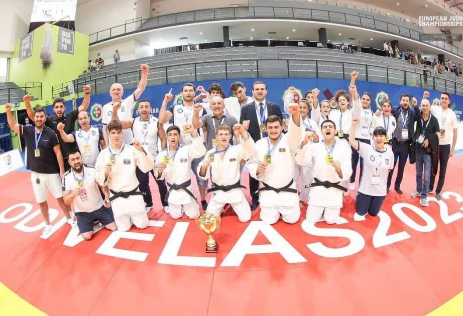 Azerbaijan national judo team becomes European champion
