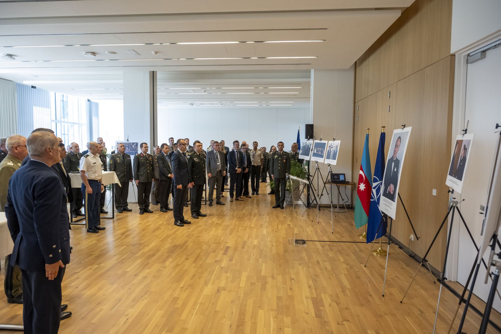 NATO headquarters in Brussels celebrate Azerbaijani Armed Forces Day