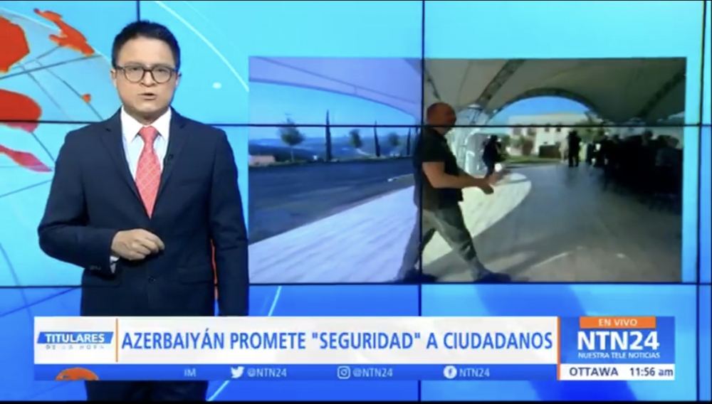 Colombian TV channel shows story about new realities arising as result of Second Karabakh War