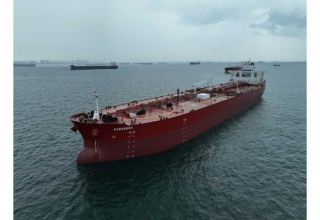В Сингапуре введен в эксплуатацию танкер "Карабах" типа "Aframax"