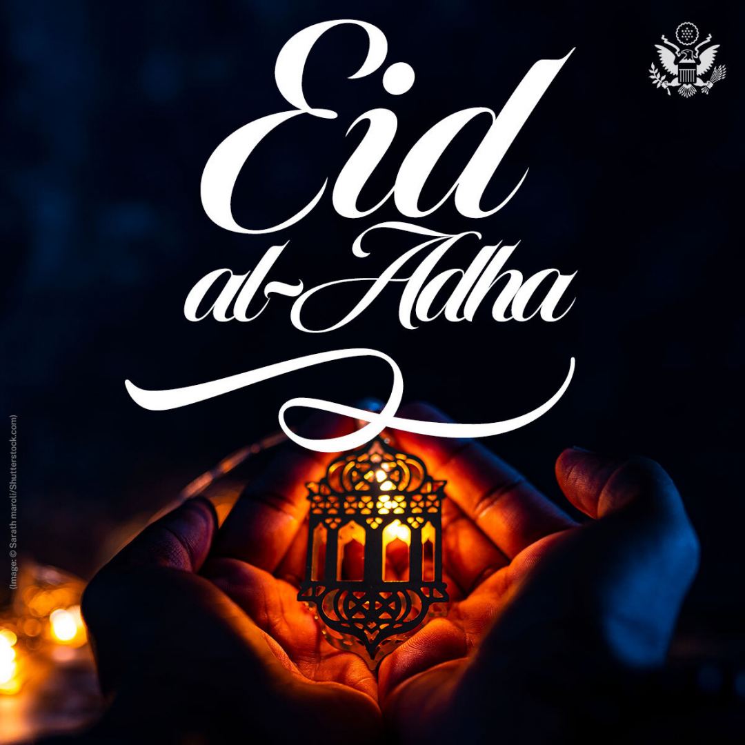 US State Department shares post on occasion of Eid al-Adha (PHOTO)