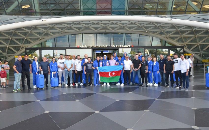 Азербайджанские тхэквондисты вернулись на родину с 5 медалями