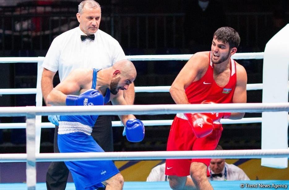 Azerbaijani boxer defeats Armenian opponent at European Games (PHOTO)