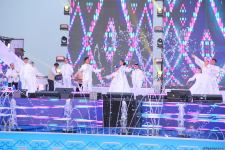 В Аркадаге состоялся грандиозный концерт, посвященный открытию первого "умного" города Туркменистана (ФОТО)