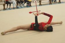 Министр молодежи и спорта Азербайджана посетил тренировку сборной по художественной гимнастике (ФОТО)
