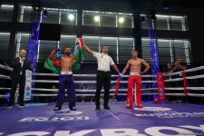 Azerbaijani kickboxer claims gold medal at III European Games (PHOTO)