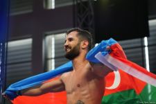 Azərbaycan kikboksçusu III Avropa Oyunlarında qızıl medal qazanıb (FOTO)