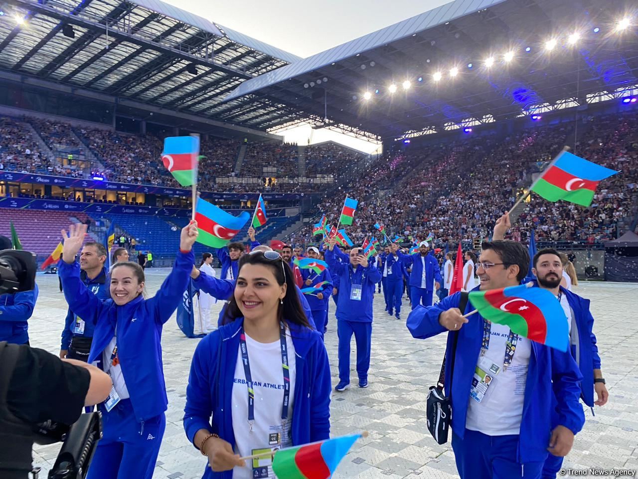 Polşada 3-cü Avropa Oyunlarının bağlanış mərasimi keçirilib (FOTO)