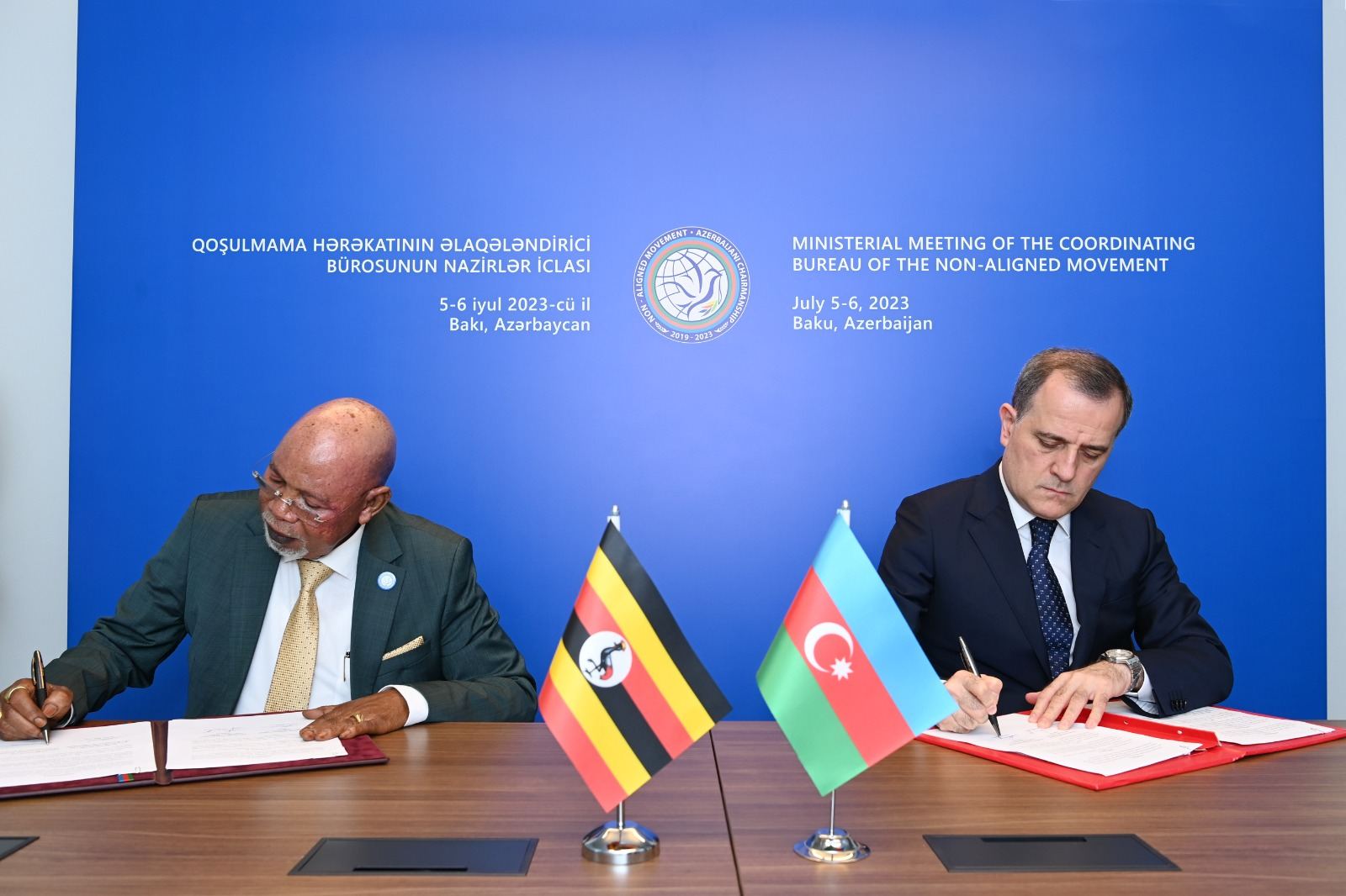 Между МИД Азербайджана и Уганды подписан Меморандум о взаимопонимании о политических консультациях (ФОТО)