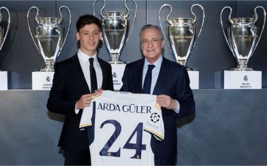 Arda Güler rəsmən "Real Madrid"də - Müqavilə imzalandı