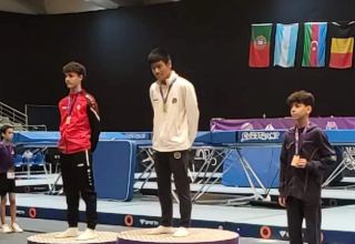 Азербайджанские гимнасты успешно выступили на международном турнире в Португали (ФОТО)