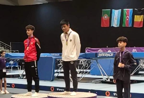 Gimnastlarımız Portuqaliyadan gümüş və bürünc medallarla qayıdıb (FOTO)