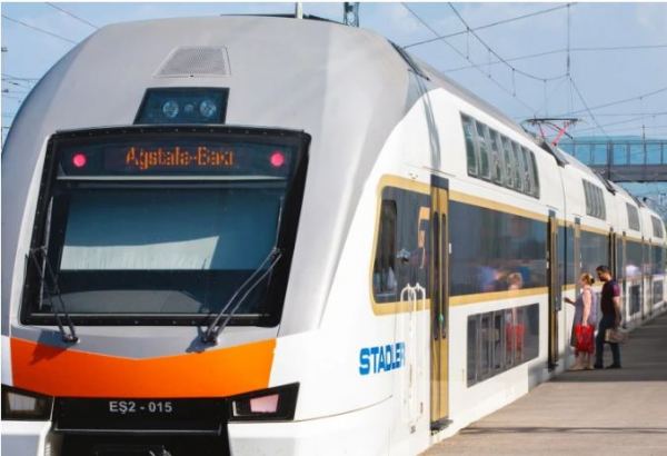 АЖД вновь ввели дополнительные поезда по маршруту Баку - Агстафа - Баку