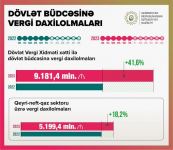 Azerbaijan sees growth in tax revenues to state budget - minister