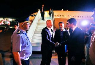 Israel's defense minister arrives in Azerbaijan