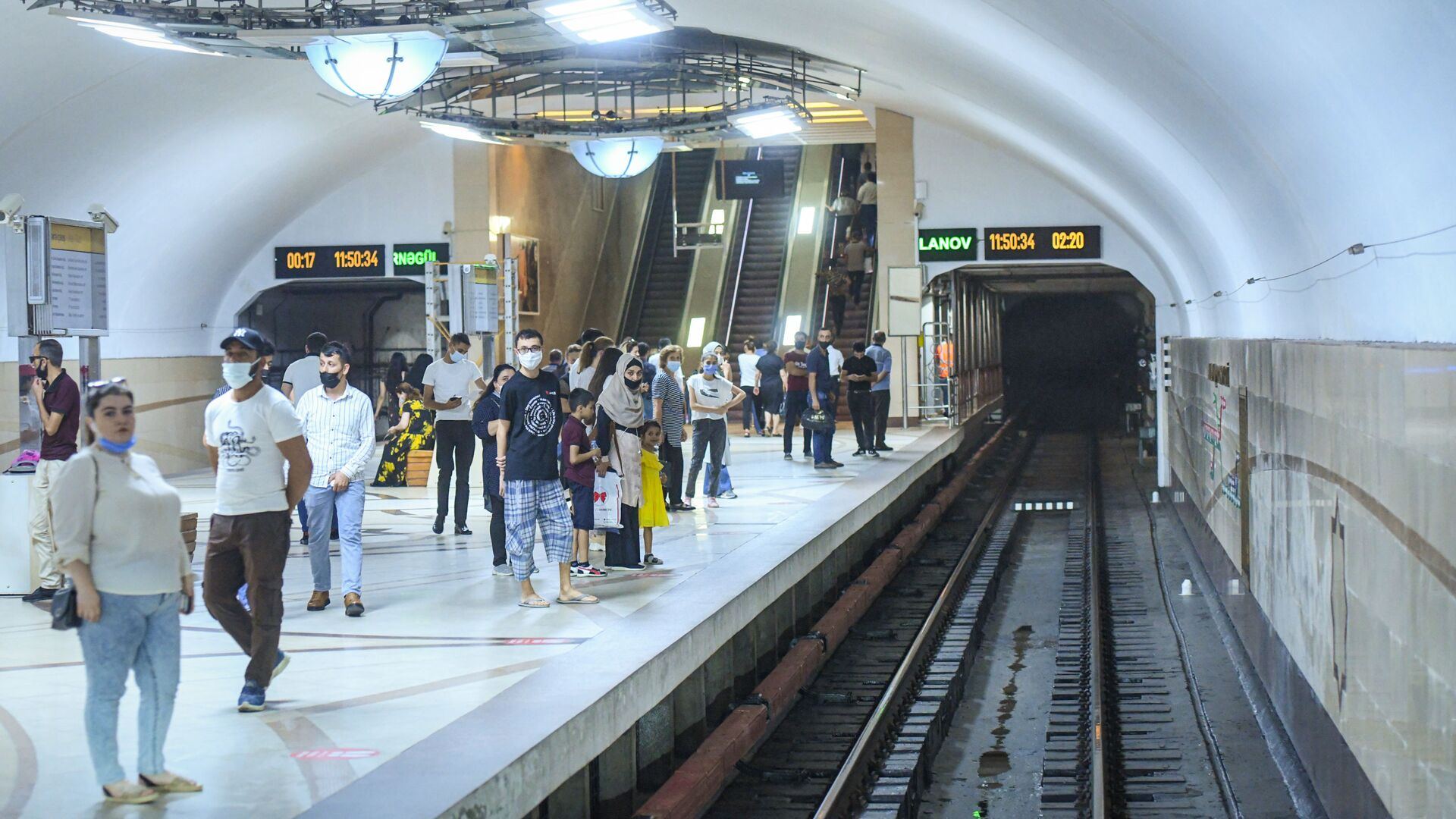Объявлено количество пассажиров, воспользовавшихся бакинским метро в первом полугодии
