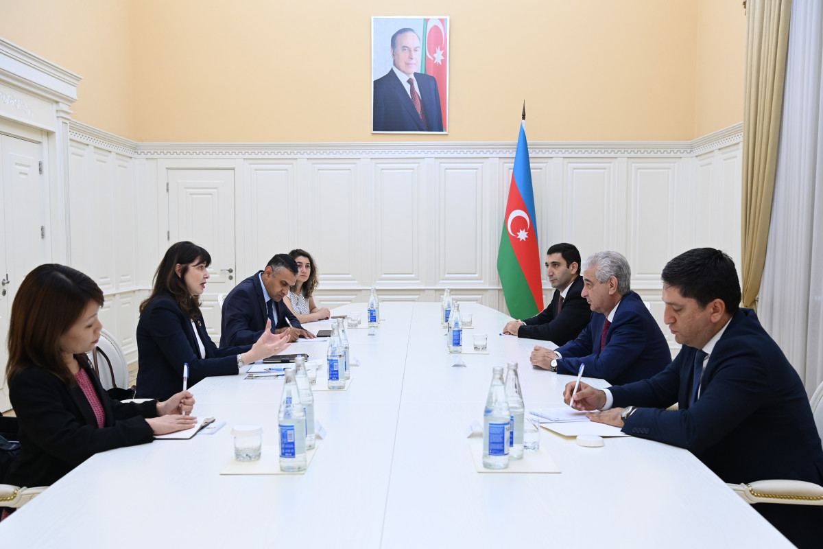 Али Ахмедов встретился с резидентом-координатором ООН в Азербайджане
