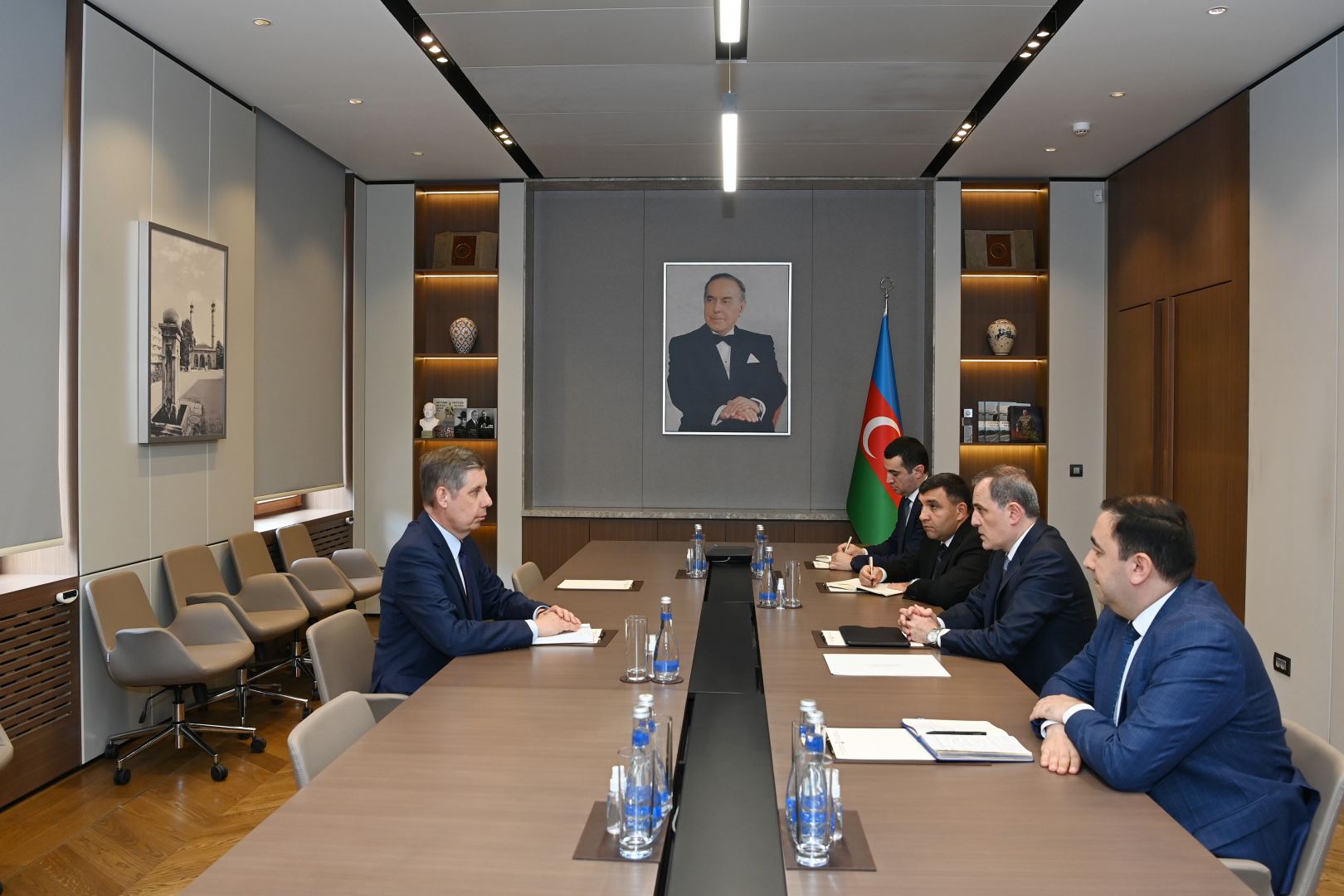 Джейхун Байрамов принял новоназначенного посла России в Азербайджане (ФОТО)