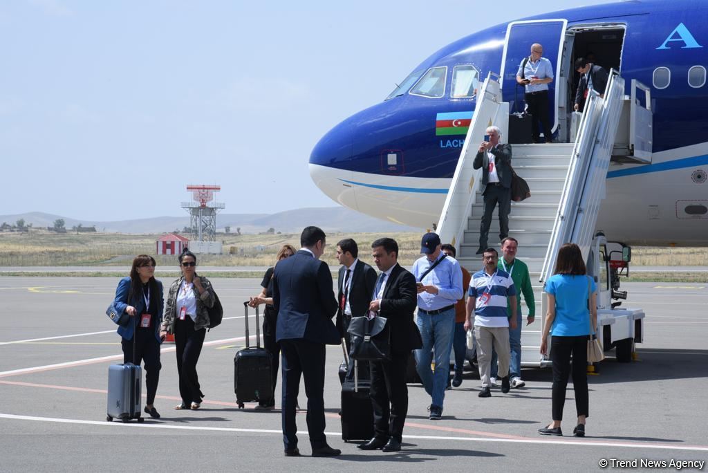 Participants of International Media Forum in Azerbaijan's Shusha arrive in Fuzuli (PHOTO)