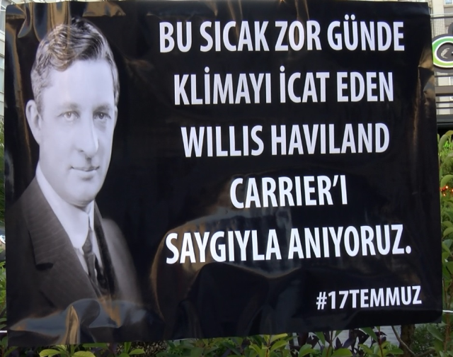 Türkiyədə kondisioner ixtiraçısının adına ehsan paylandı (FOTO)