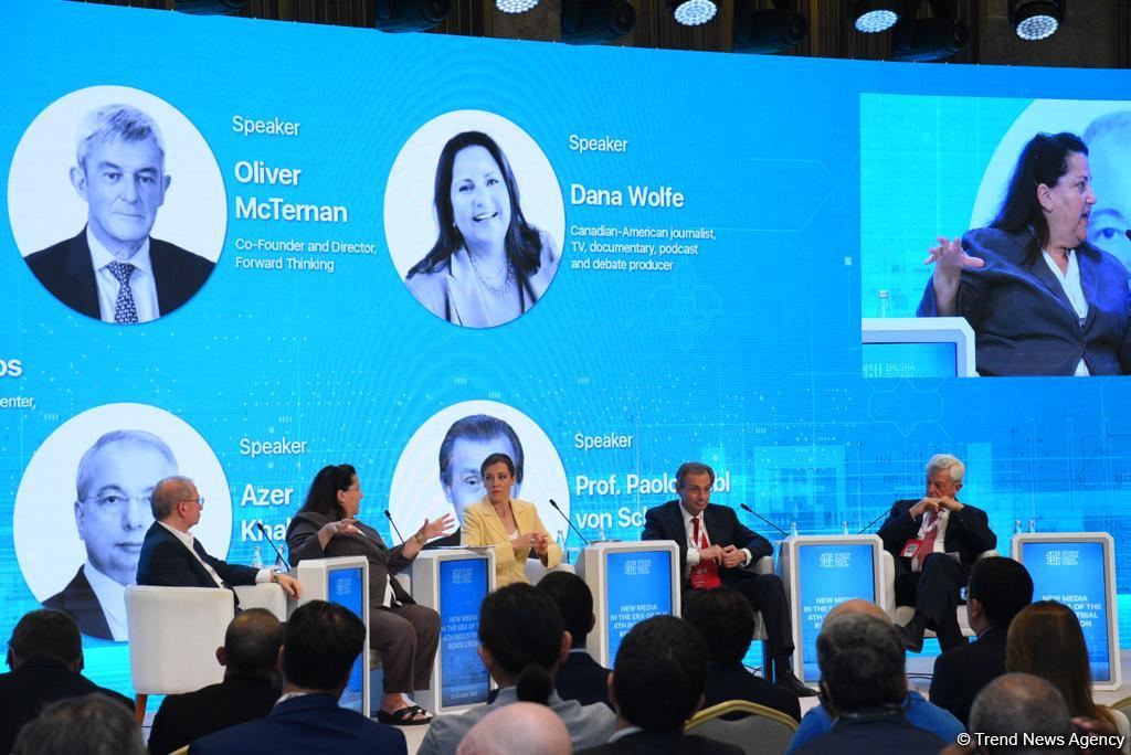 Shusha Global Media Forum in Azerbaijan hosts panel session (PHOTO)