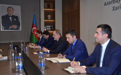Джейхун Байрамов встретился с резидентом-координатором ООН в Азербайджане (ФОТО)