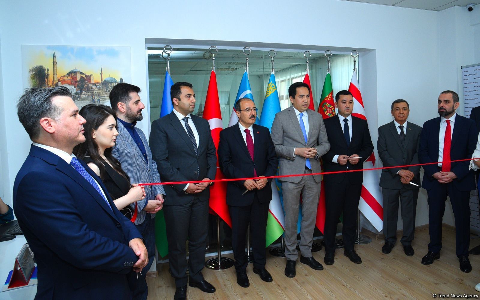 'Turkic World' media platform head office officially opens in Baku (VIDEO/PHOTO)