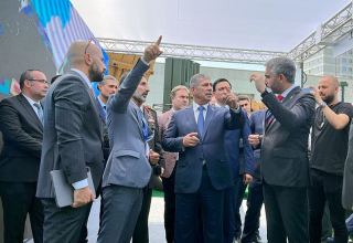 Министр обороны Азербайджана принял участие в открытии выставки IDEF-23 в Стамбуле (ФОТО)