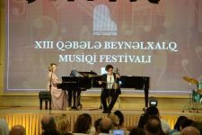 Participants of "Support to Youth" project perform at 13th Gabala International Music Festival (PHOTO)