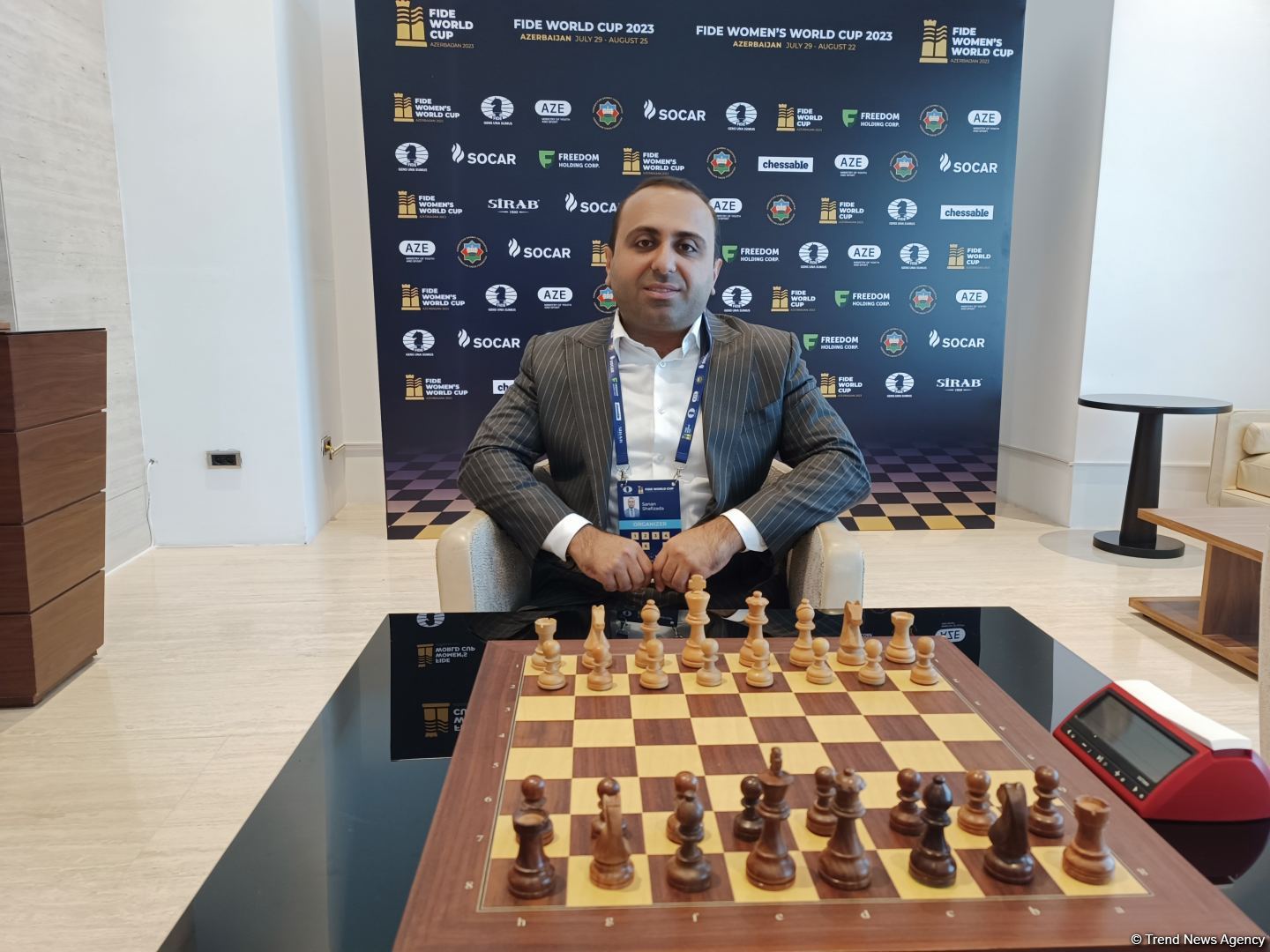 Санан Шафизаде рассказал об интересных событиях Кубка мира по шахматам ФИДЕ в Баку