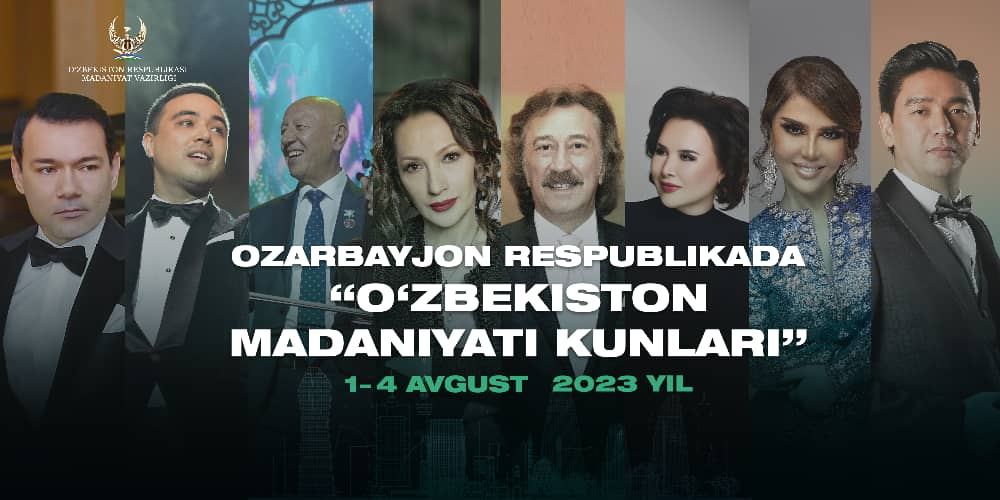 Дни культуры Узбекистана в Азербайджане: Фаррух Закиров, Насиба Абдуллаева и другие выступят с концертом в Баку