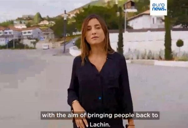 "Euronews" Laçında bərpa-quruculuq işlər ilə bağlı süjet yayımlayıb (VİDEO)