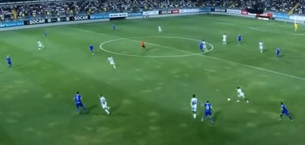 Azerbaijan’s Neftchi football team defeats Zheleznichar (VIDEO)