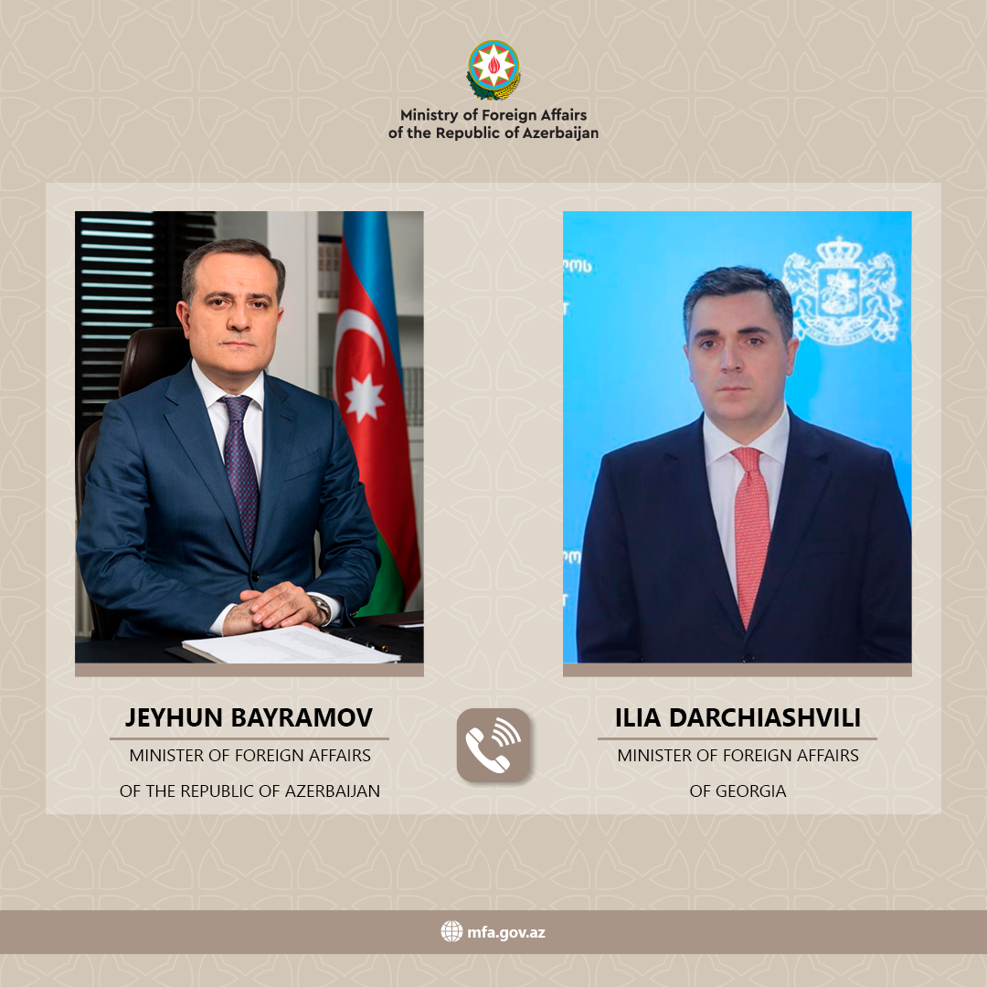 Состоялся телефонный разговор между главами МИД Азербайджана и Грузии