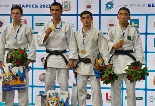Азербайджанский дзюдоист завоевал золотую медаль на Играх СНГ