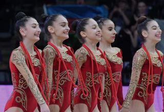 Азербайджанские гимнастки завоевали три медали на Играх стран СНГ